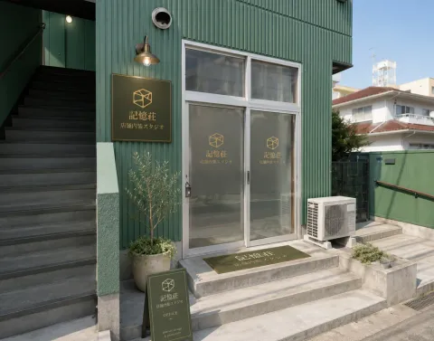 記憶荘 店舗内装スタジオ